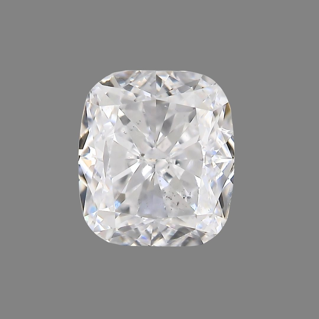 Colorless Diamond Cushion Shape Diamond Stone | Saratti Diamond