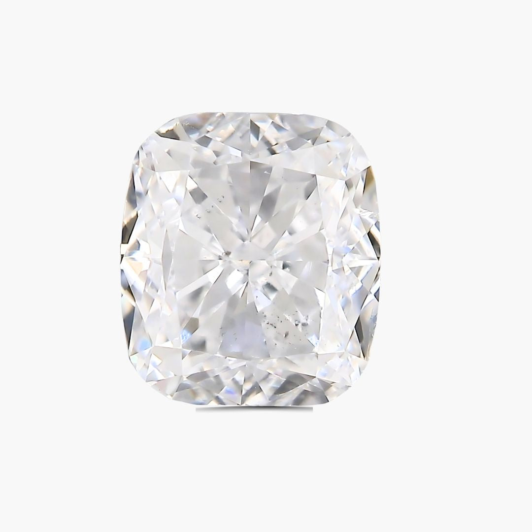 D Colored Natural Diamond Cushion Cut Diamond Stone