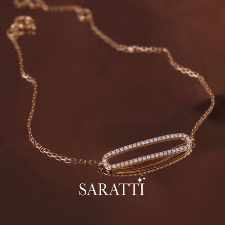 The Saren Classic Diamond Bracelet for Women | Saratti