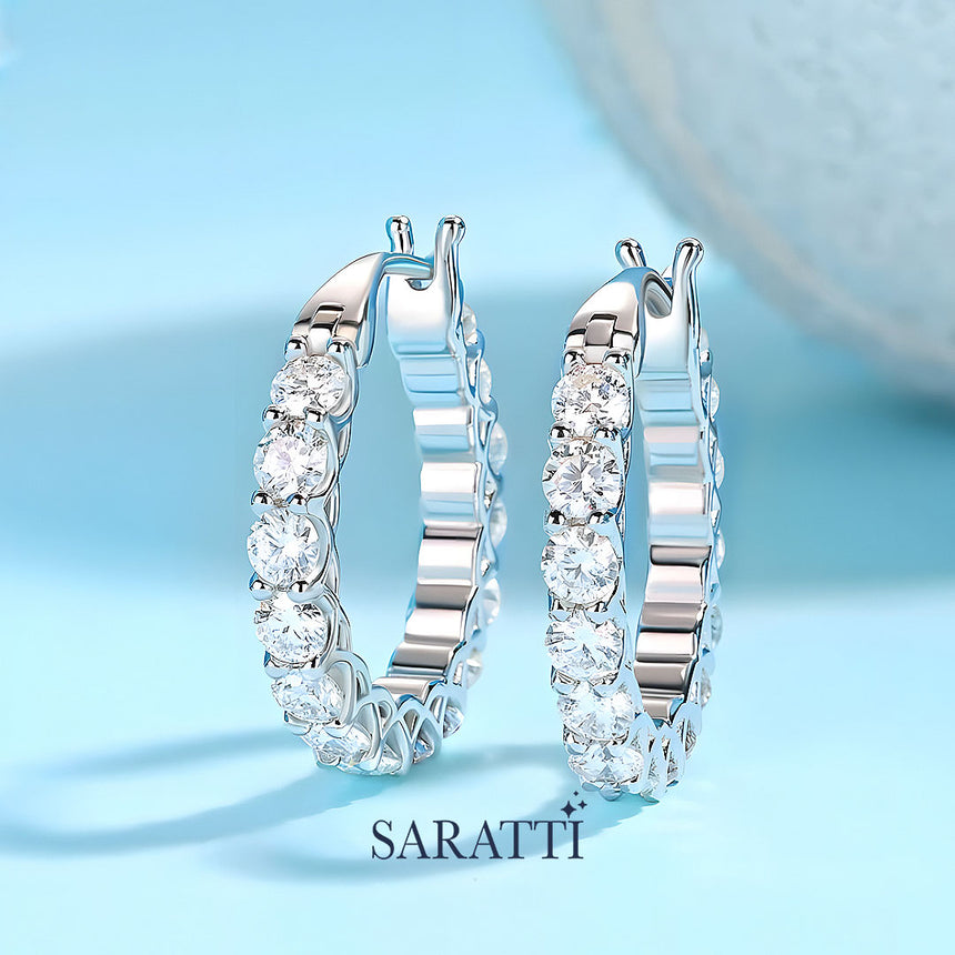 Diamond-Earrings-in-18K-White-Gold-on-Blue-Balck-_-Saratti-Jewelry