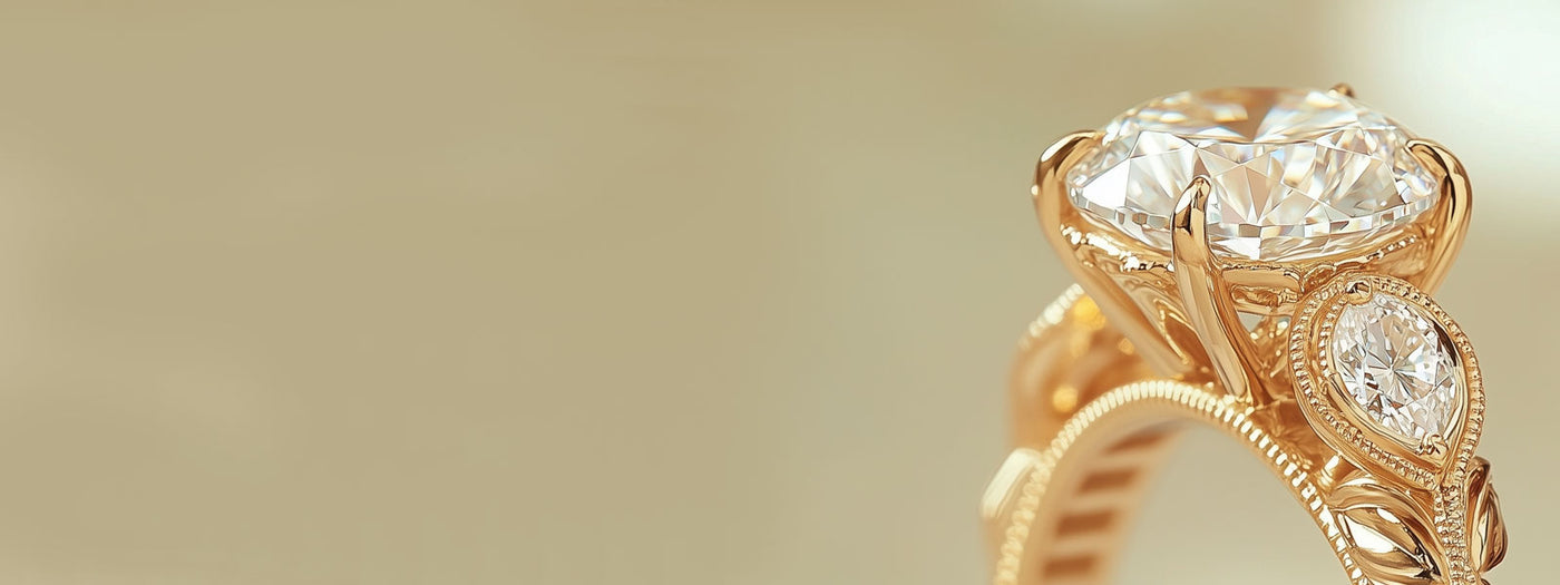 Custom Made Diamond Engagement Rings in 18K Gold and Platinum - SARATTI