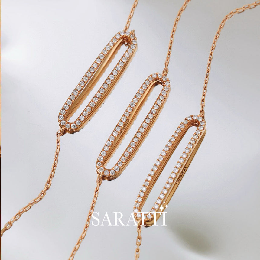 Three Saren Classic Diamond Bracelets for Women | Saratti