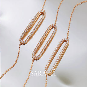 Three Saren Classic Diamond Bracelets for Women | Saratti 