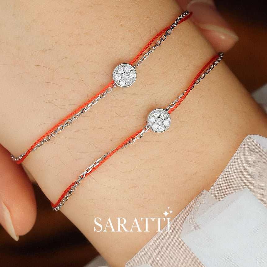 Diamond Core Perspective of the Adamantine Core Diamond Bracelet for Women | Saratti