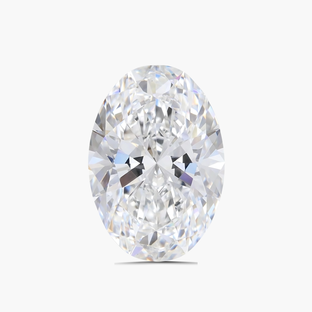 5.00 cts Oval E Color Lab Diamond | IGI Certified