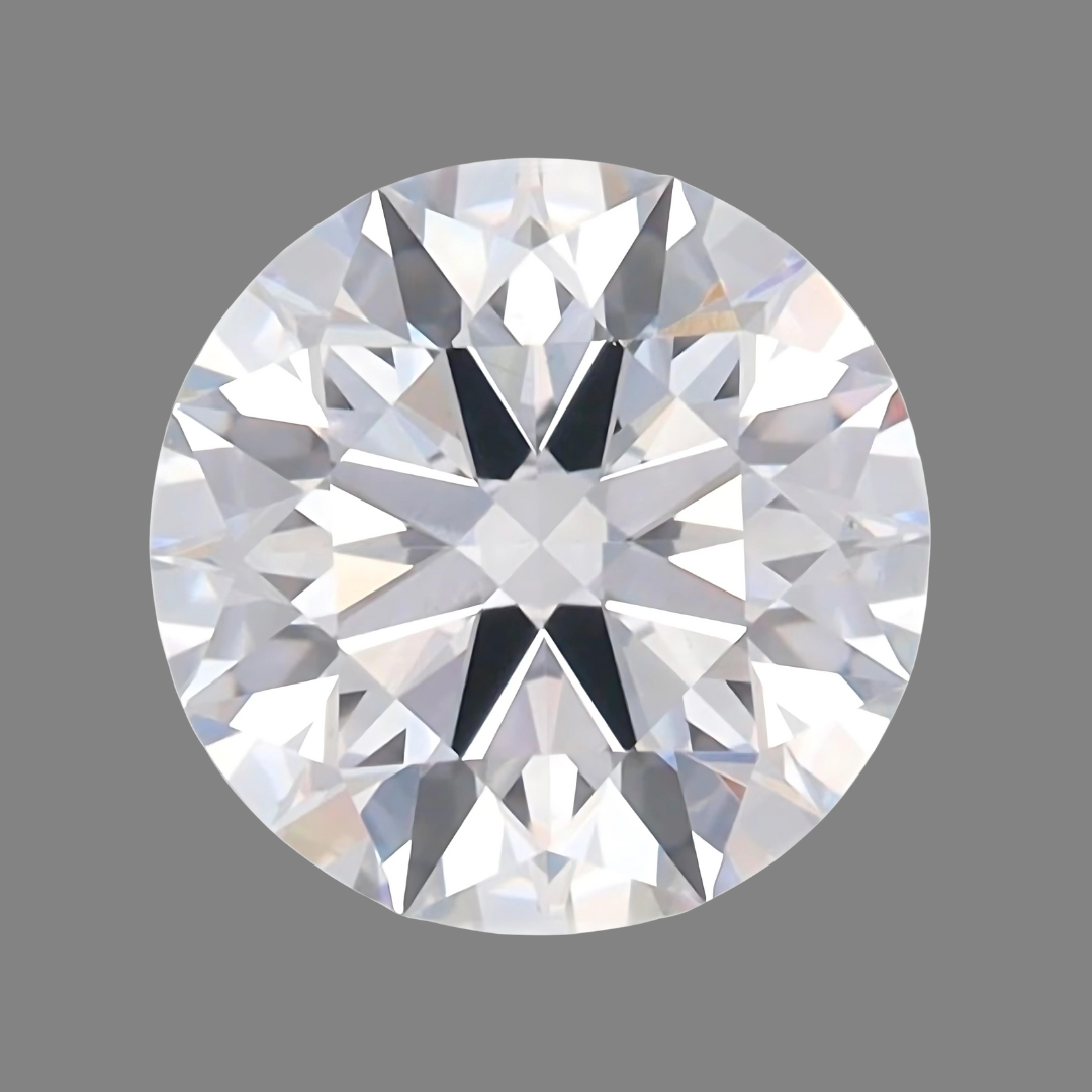 E-colored Round Shaped Lab Diamond Gem | Saratti