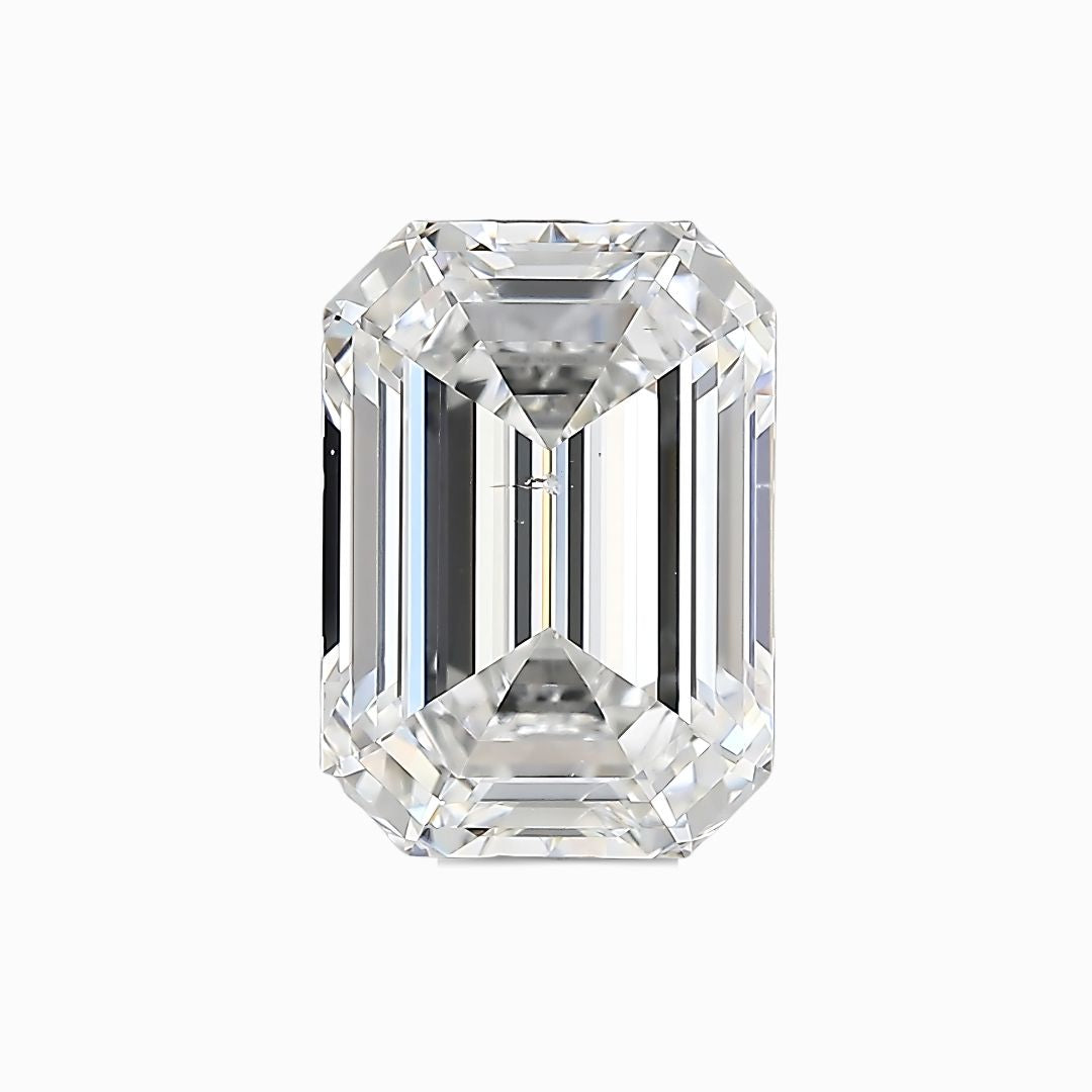2.03 carats Color E Emerald Cut Natural Diamond | GIA