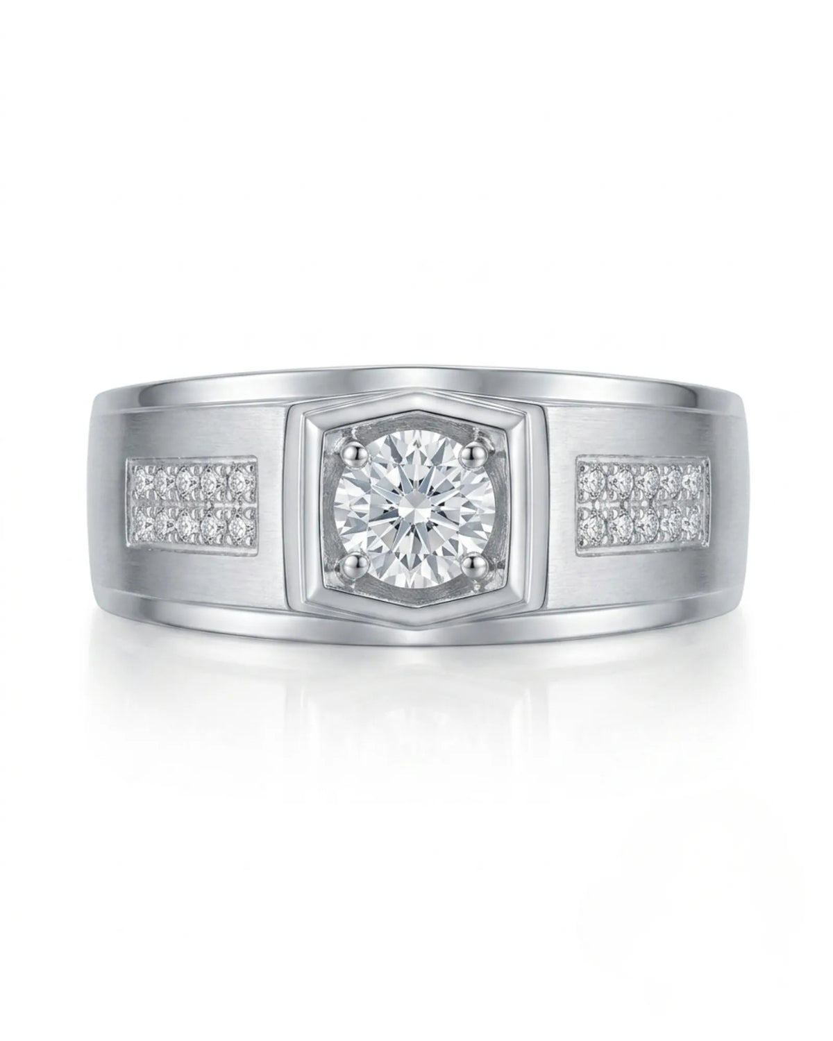 Six Paths Echelon Diamond Ring