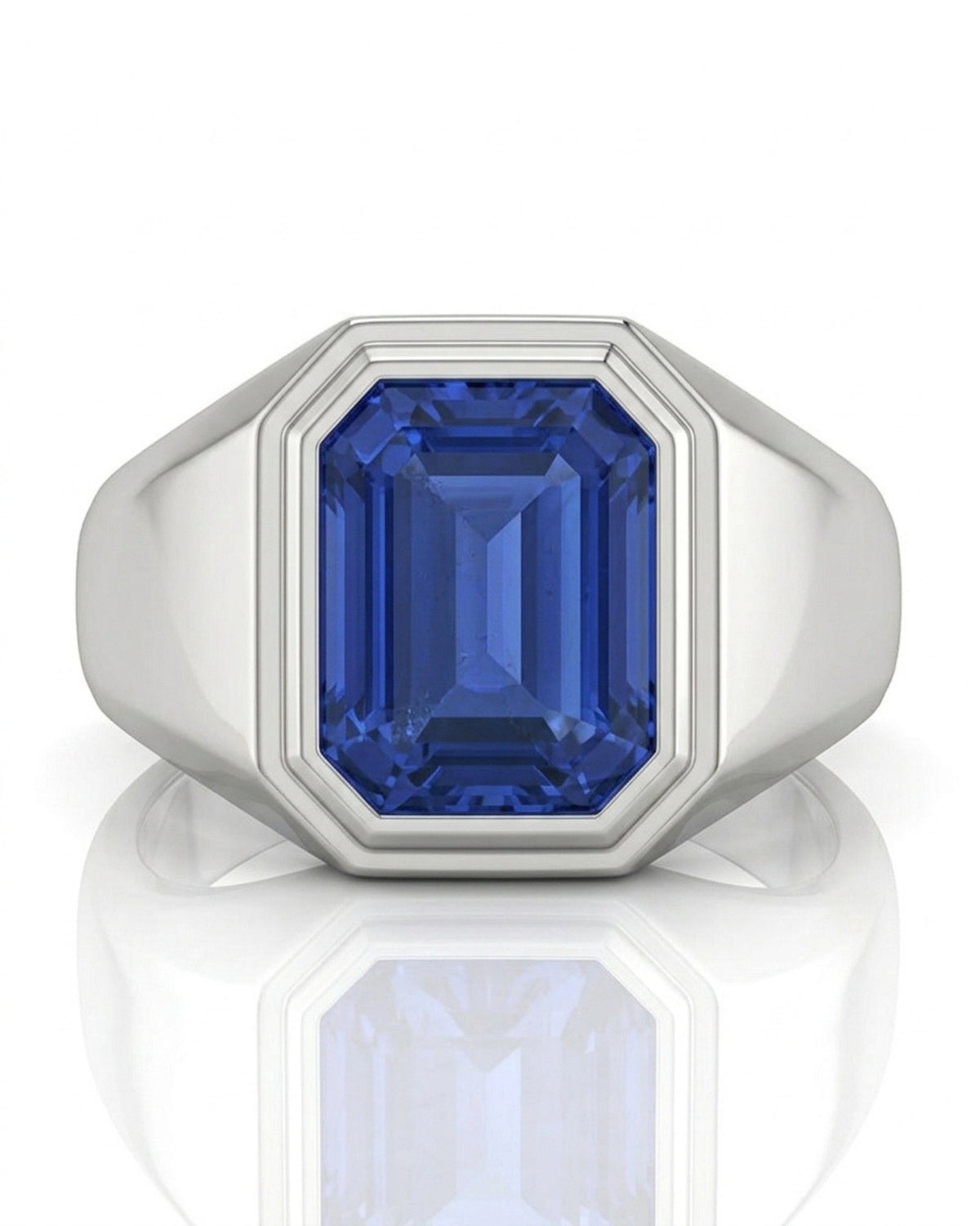 Imperium Sapphire Signet Ring