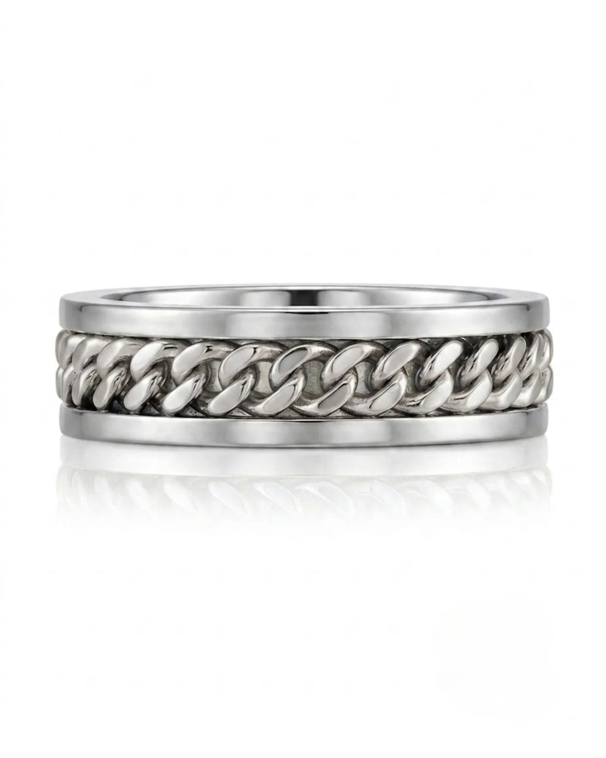 Apex Chain Wedding Band
