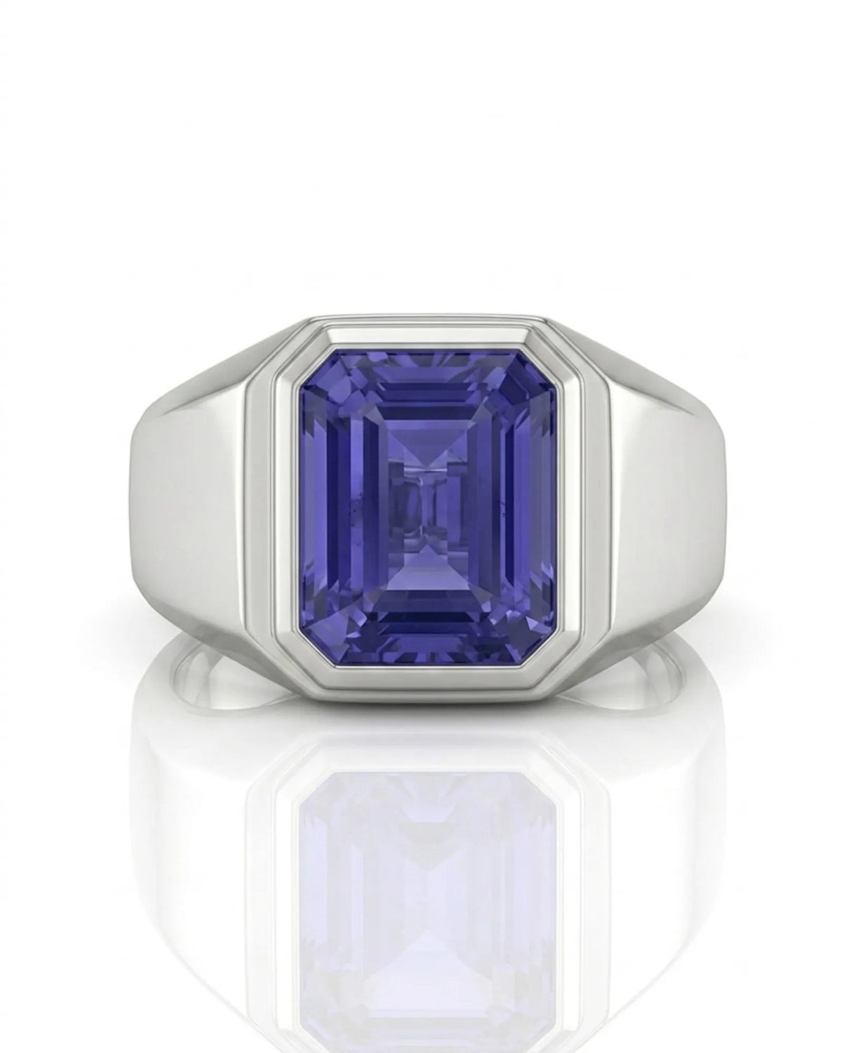 Orion Tanzanite Signet Ring