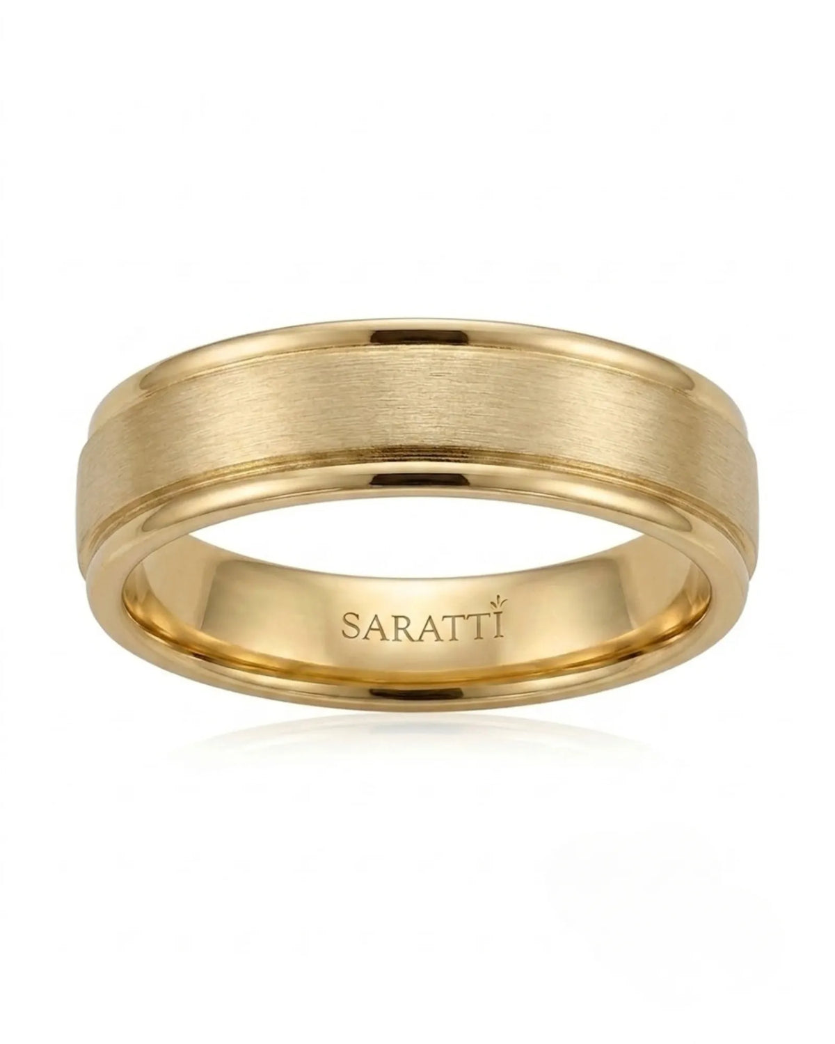 Orion Satin Duo Wedding Band