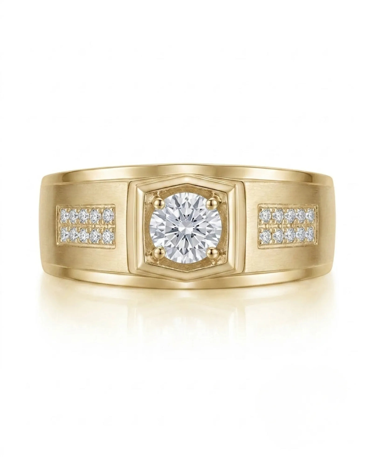 Six Paths Echelon Diamond Ring