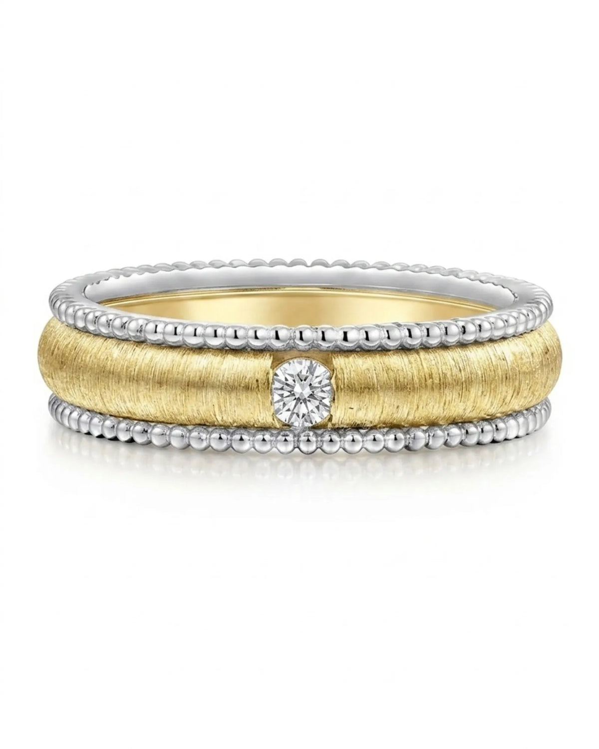 Imperium Layered Wedding Band
