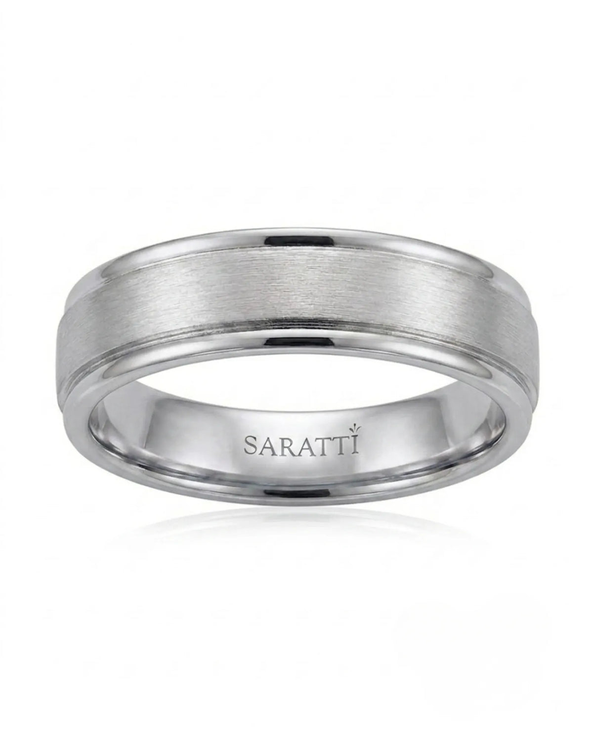 Orion Satin Duo Wedding Band