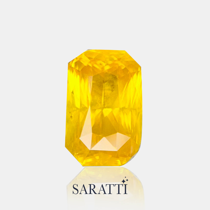 GUILD Certified Fancy Yellow Sapphire | SARATTI