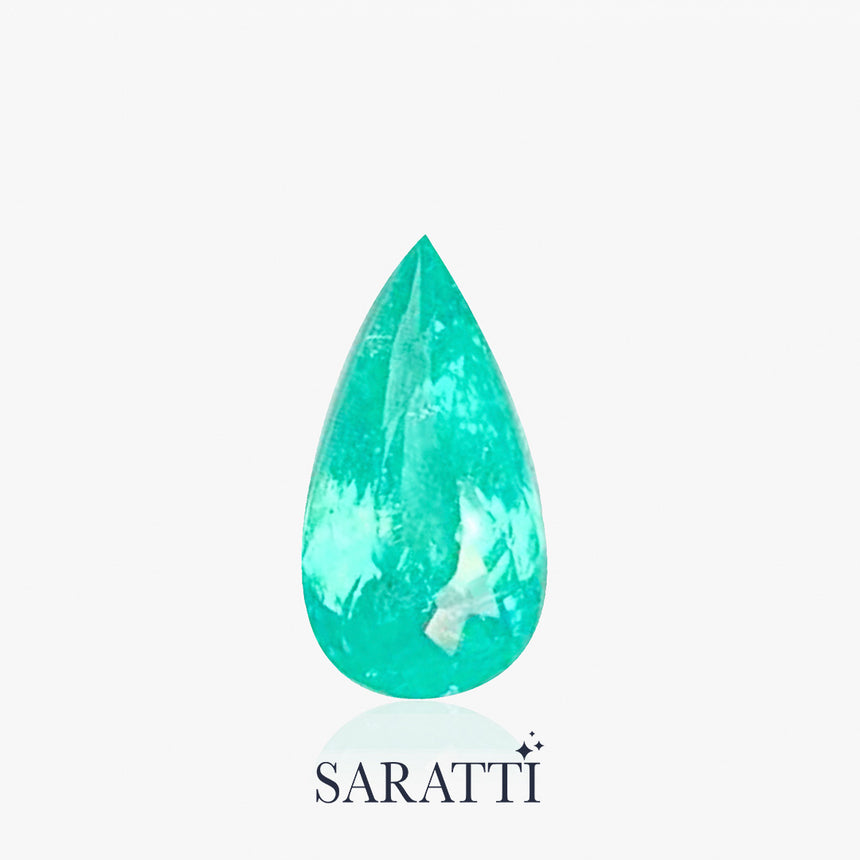 Faceted Pear Paraiba-Type Tourmaline | SARATTI