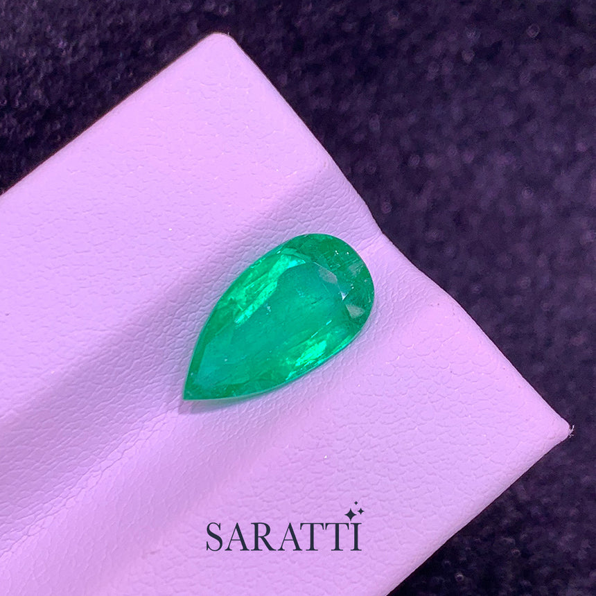 Colombian emerald gemstone for bespoke design | SARATTI