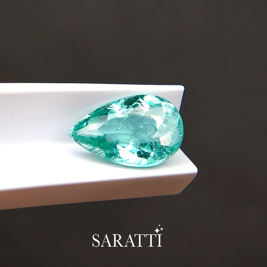 Neon Blue Tourmaline for Custom Jewelry | SARATTI