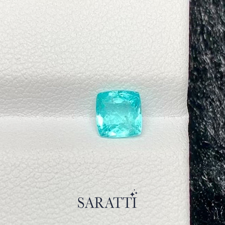 Bright Neon Paraiba-Type Blue Tourmaline Gem | SARATTI