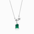 Esprit de Nature Emerald & Diamond Pendant | Saratti Fine Jewelry
