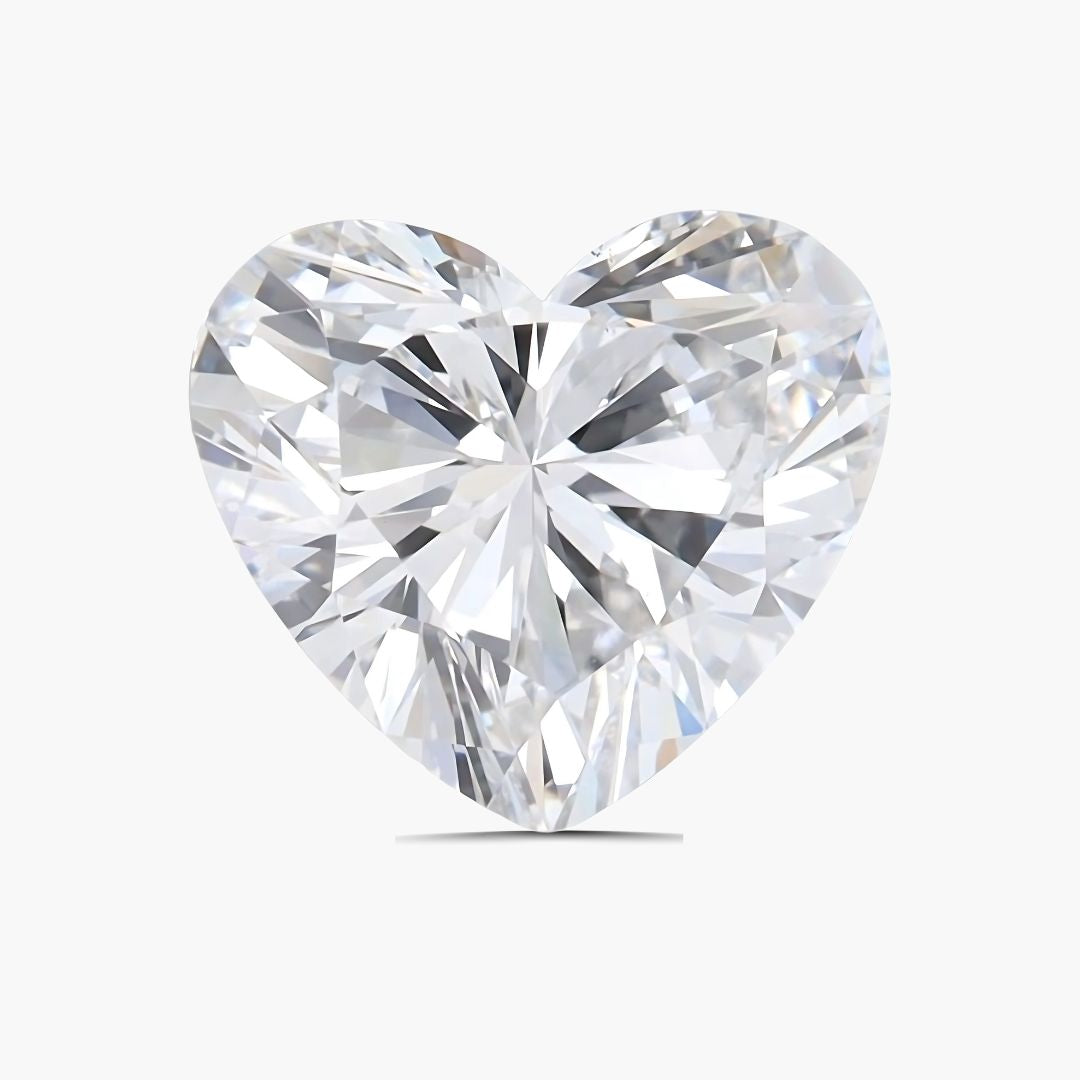Heart Shape Lab Grown Diamond Stone | Saratti Jewelry