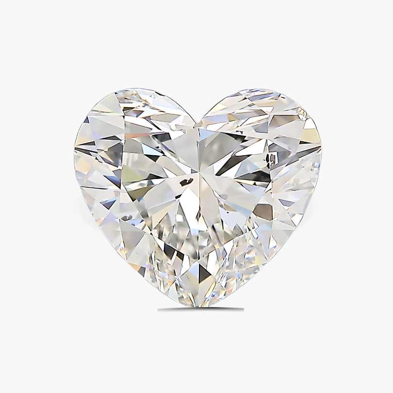 1.52 carats Color F Natural Diamond Heart Shape | GIA Certified