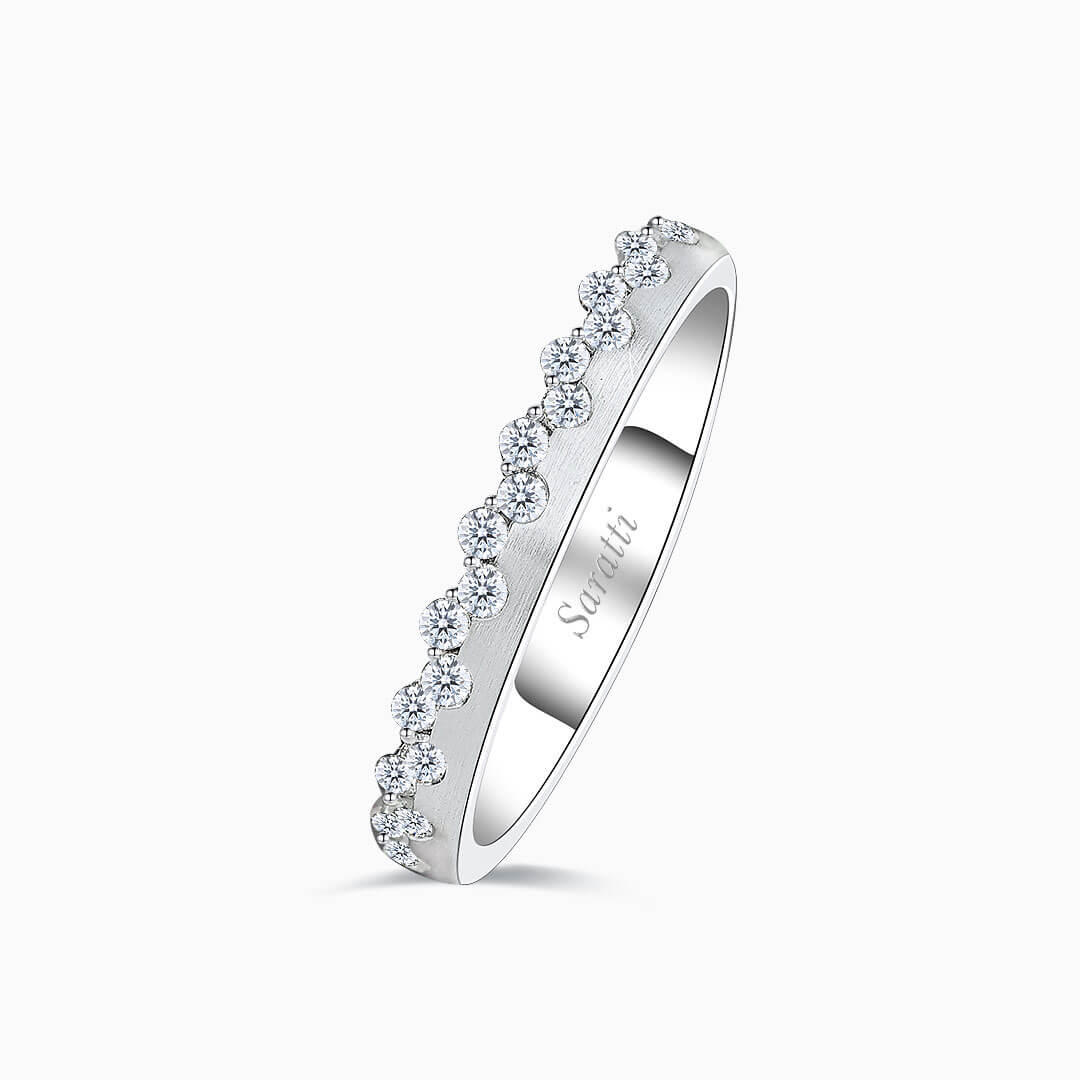 Tiara eternity diamond on sale ring