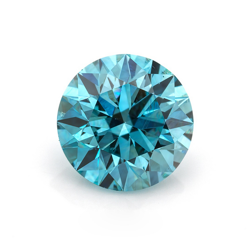 Unique Diamond Stone | Natural Diamond Blue | Treated | Saratti Jewelry
