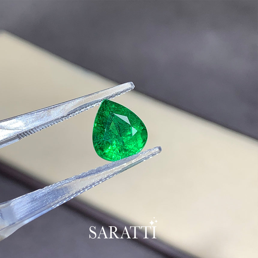 Natural Tsavorite Garnet for Custom Jewelry