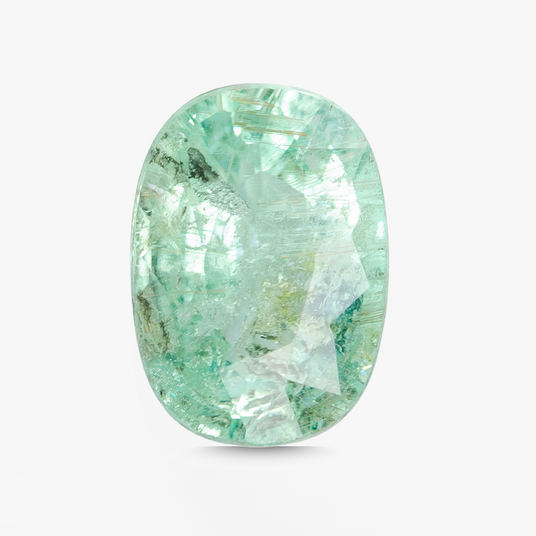Neon Blue Paraiba Tourmaline Loose Stone, 7.8mm x 5.5mm | SARATTI