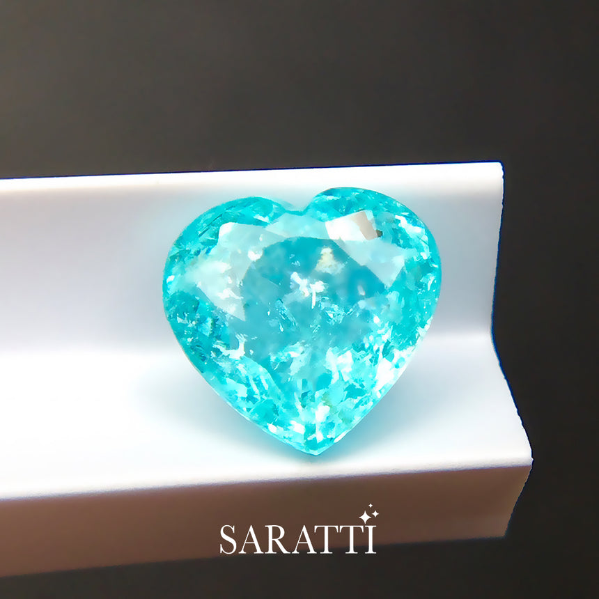 Neon blue Paraiba tourmaline 1.58 carat | SARATTI