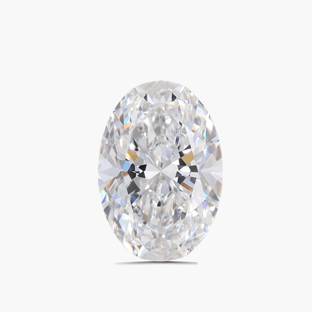 2.55 carats Oval E Color Lab Diamond | IGI Certified