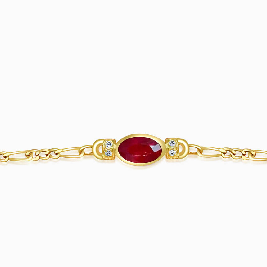 Jupiter’s Rouge Ruby Bracelet | Saratti Fine Jewelry