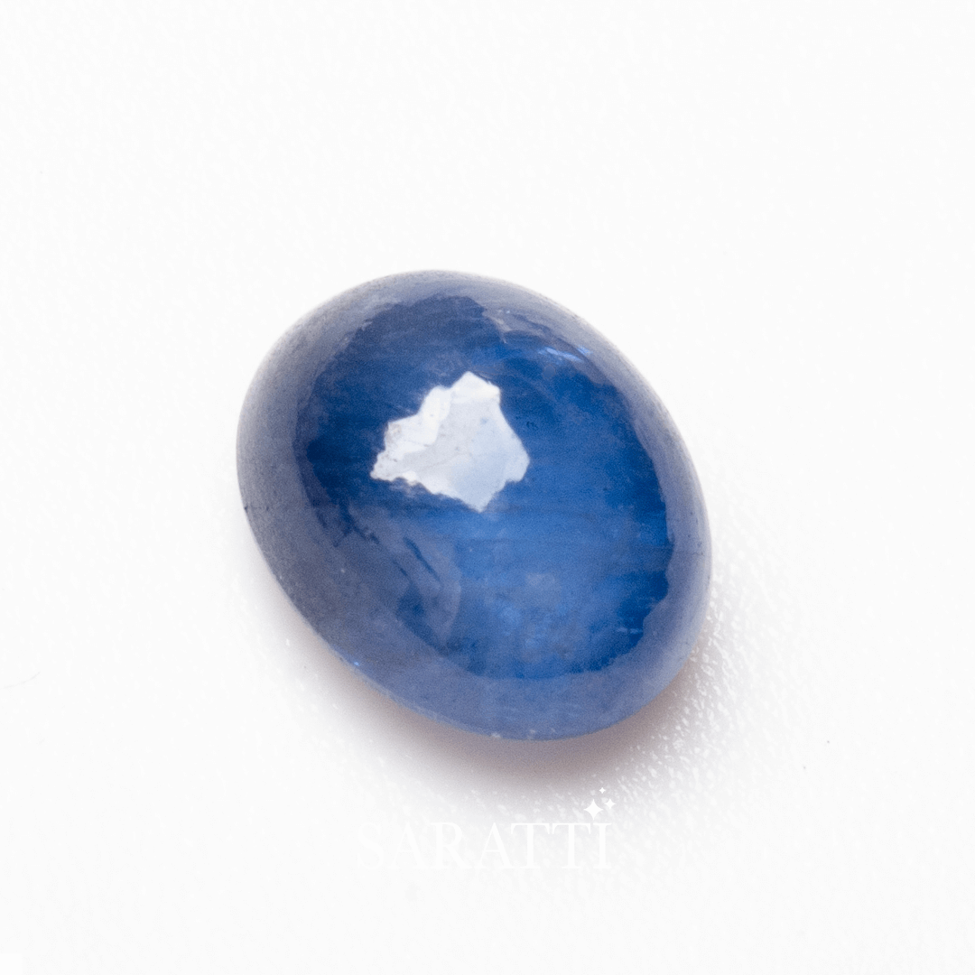 Oval Cabochon Sapphire for Custom Jewelry Design | SARATTI