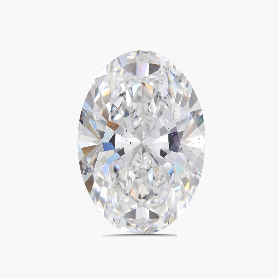 4.51 carats Oval E Color Lab Diamond | IGI Certified