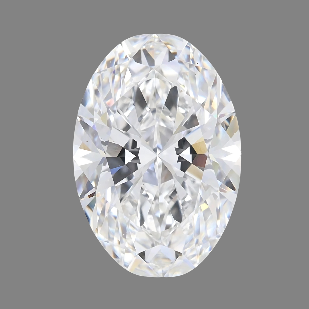 Oval Lab Diamond E-colored | Saratti