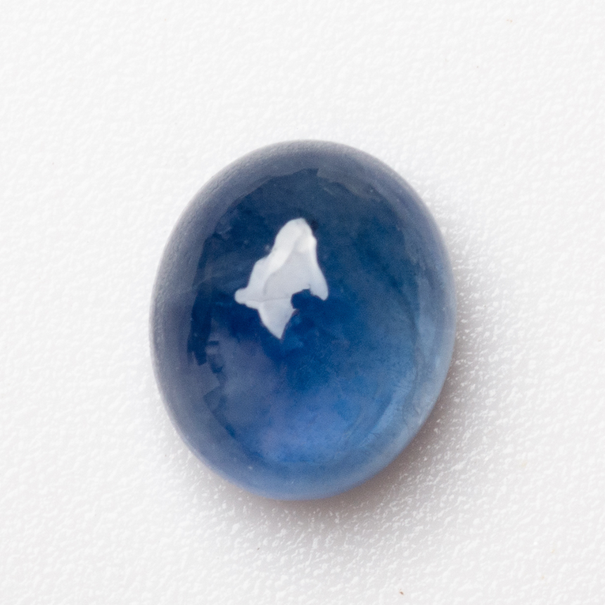 Oval shape blue sapphire gemstone 6x5mm dimensions – SARATTI