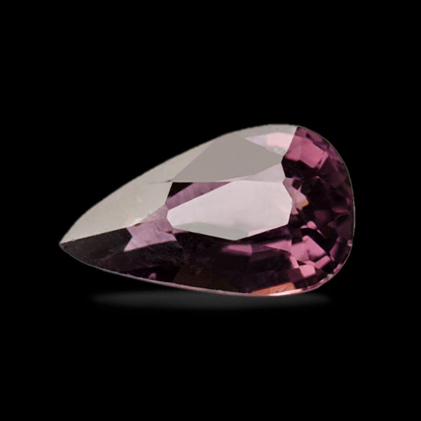 Pear Shaped Purple Natural Spinel Gem | Saratti