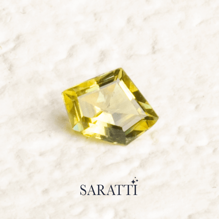 Pentagonal Natural Sapphire Gemstone -SARATTI