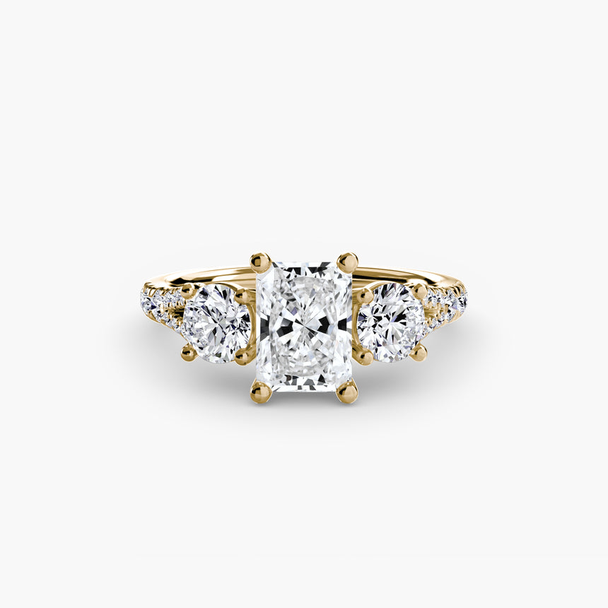 The ÉTERNITÉ II Three Stone Setting