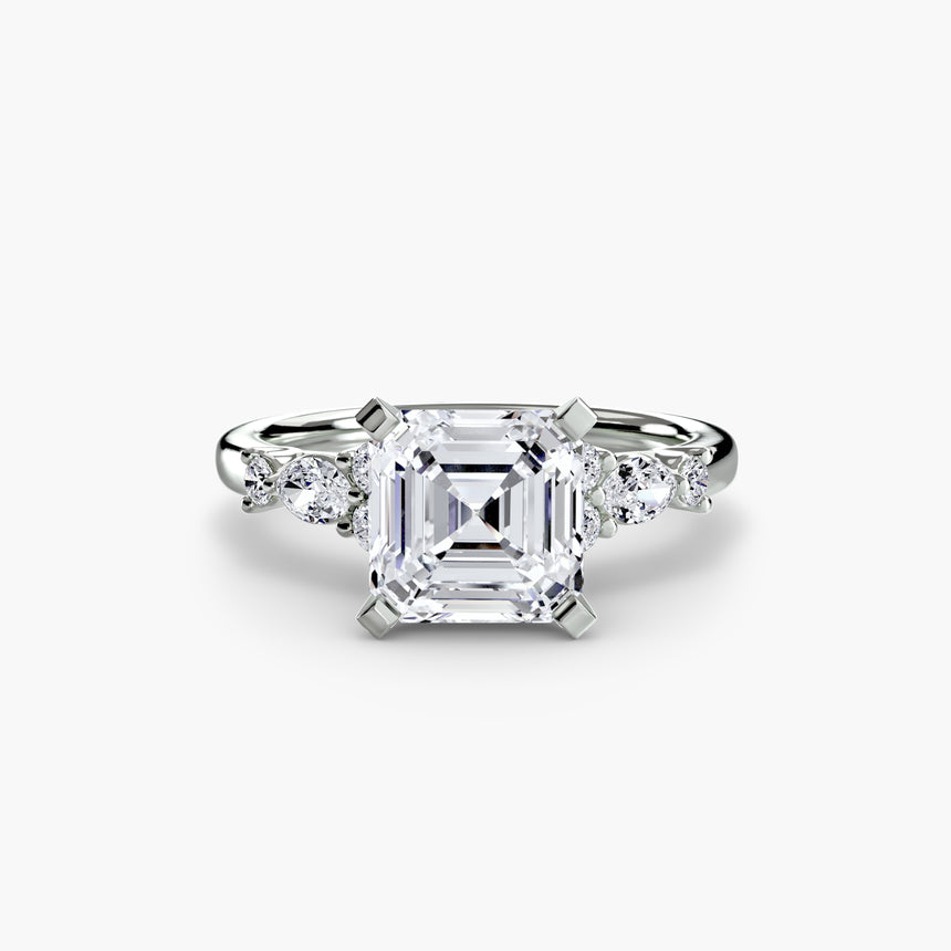 Fleur Solitaire Setting