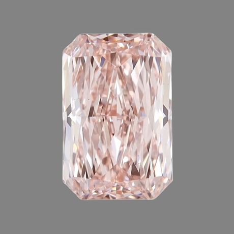 Radiant Cut Fancy Pink Lab Grown Diamond Stone | Saratti Jewelry