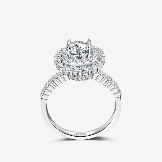 Bettina · Whispered Vows Natural Diamond Ring