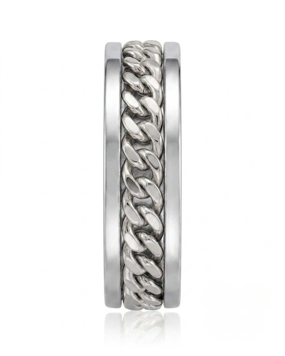 Apex Chain Wedding Band