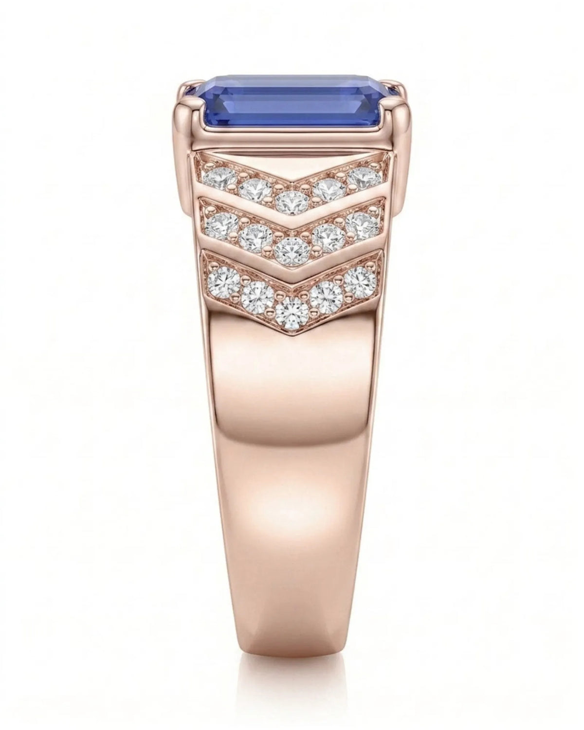 Valerian Tanzanite Diamond Ring