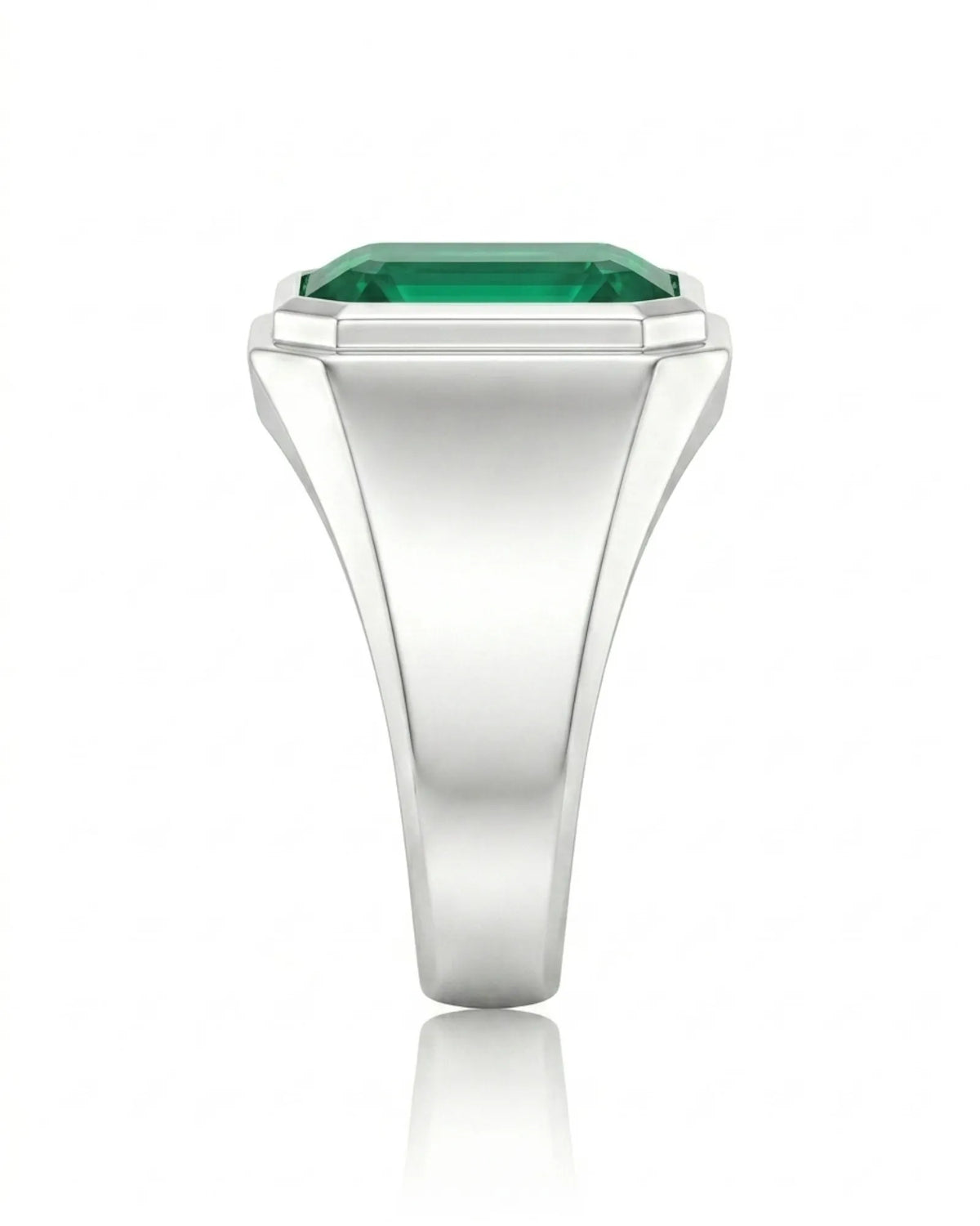 Aurelius Emerald Signet Ring