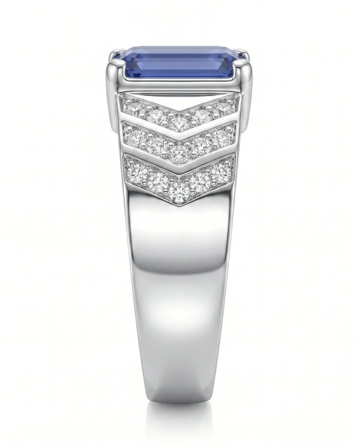 Valerian Tanzanite Diamond Ring
