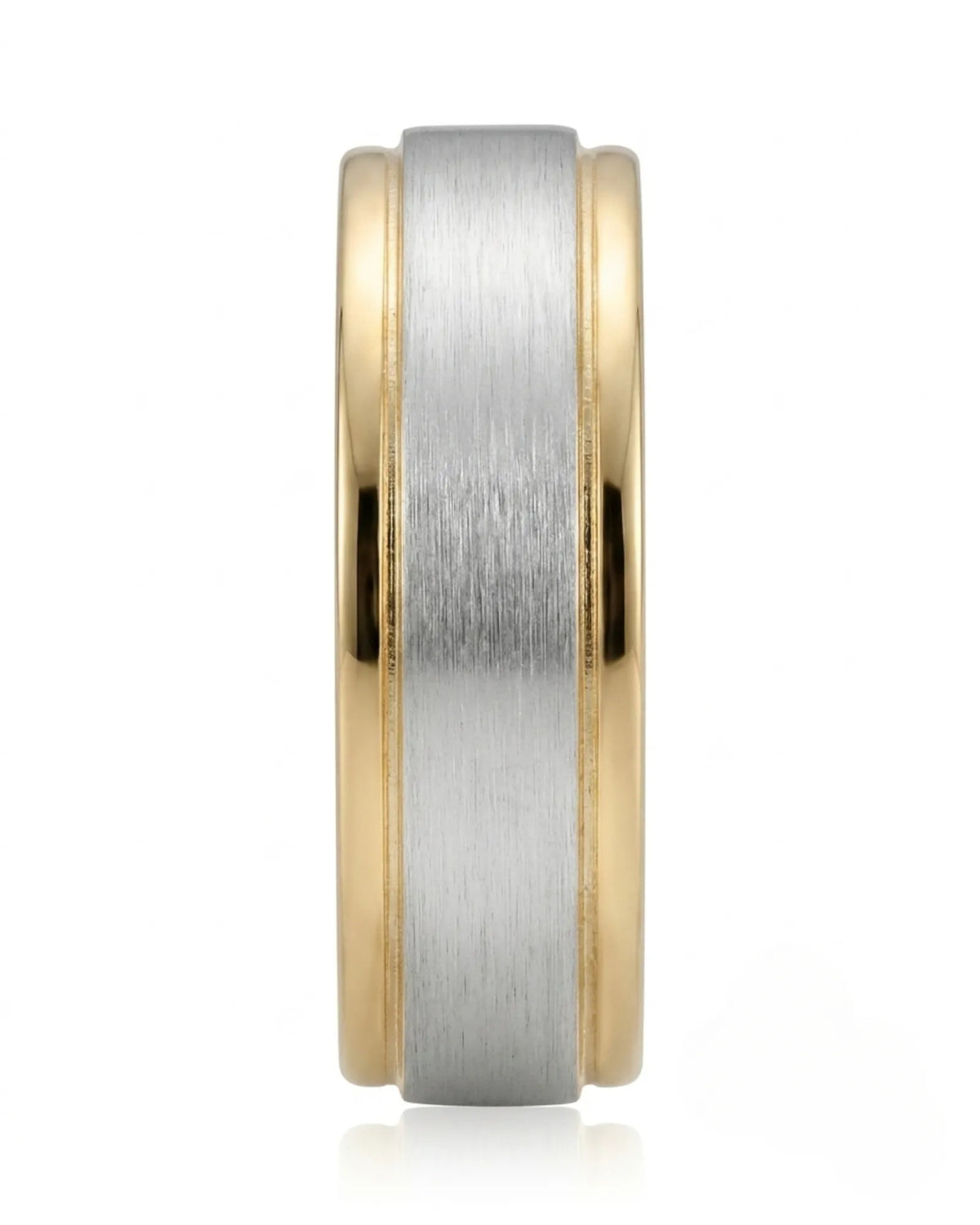 Orion Satin Duo Wedding Band