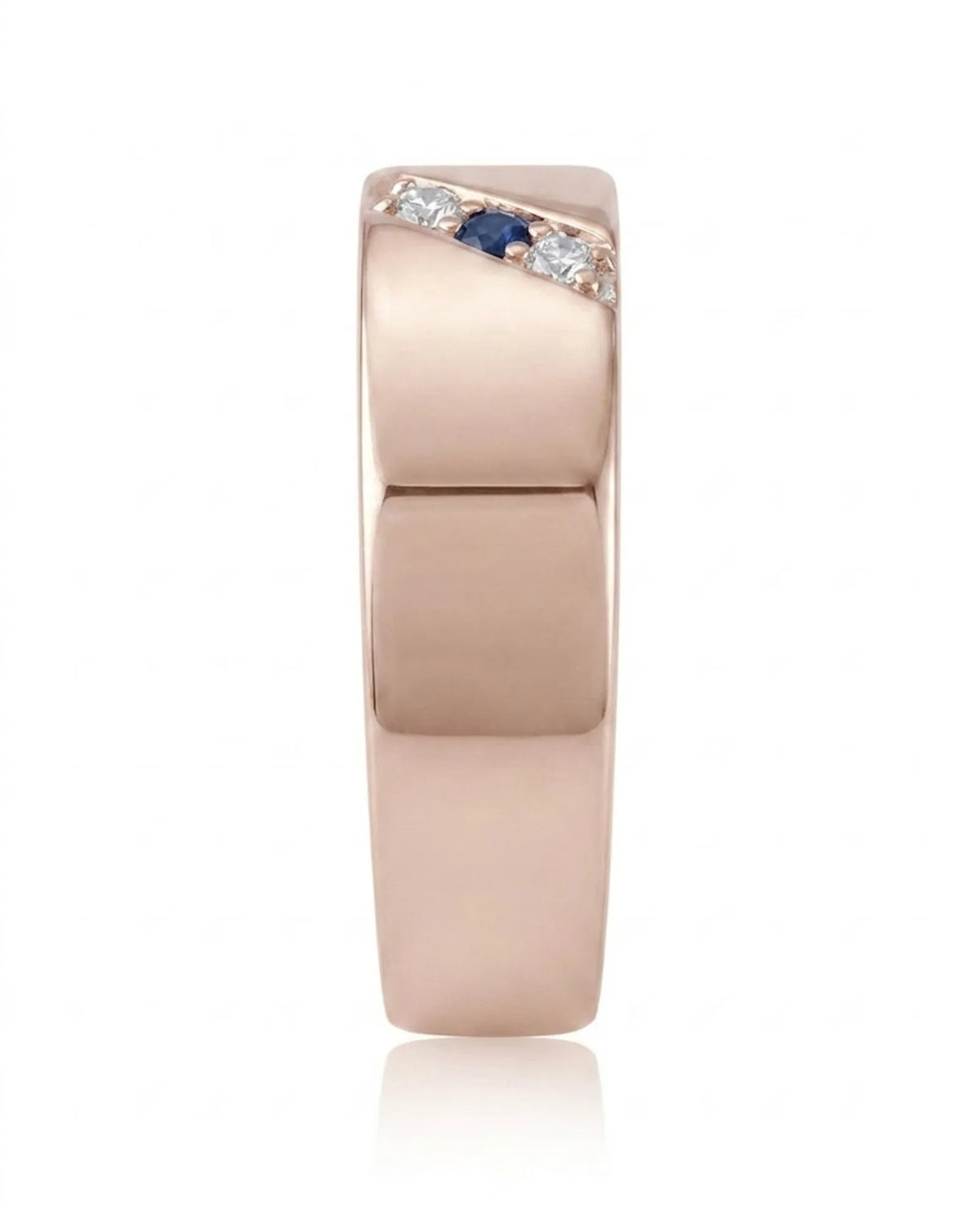 Azure Axis Diamond Ring